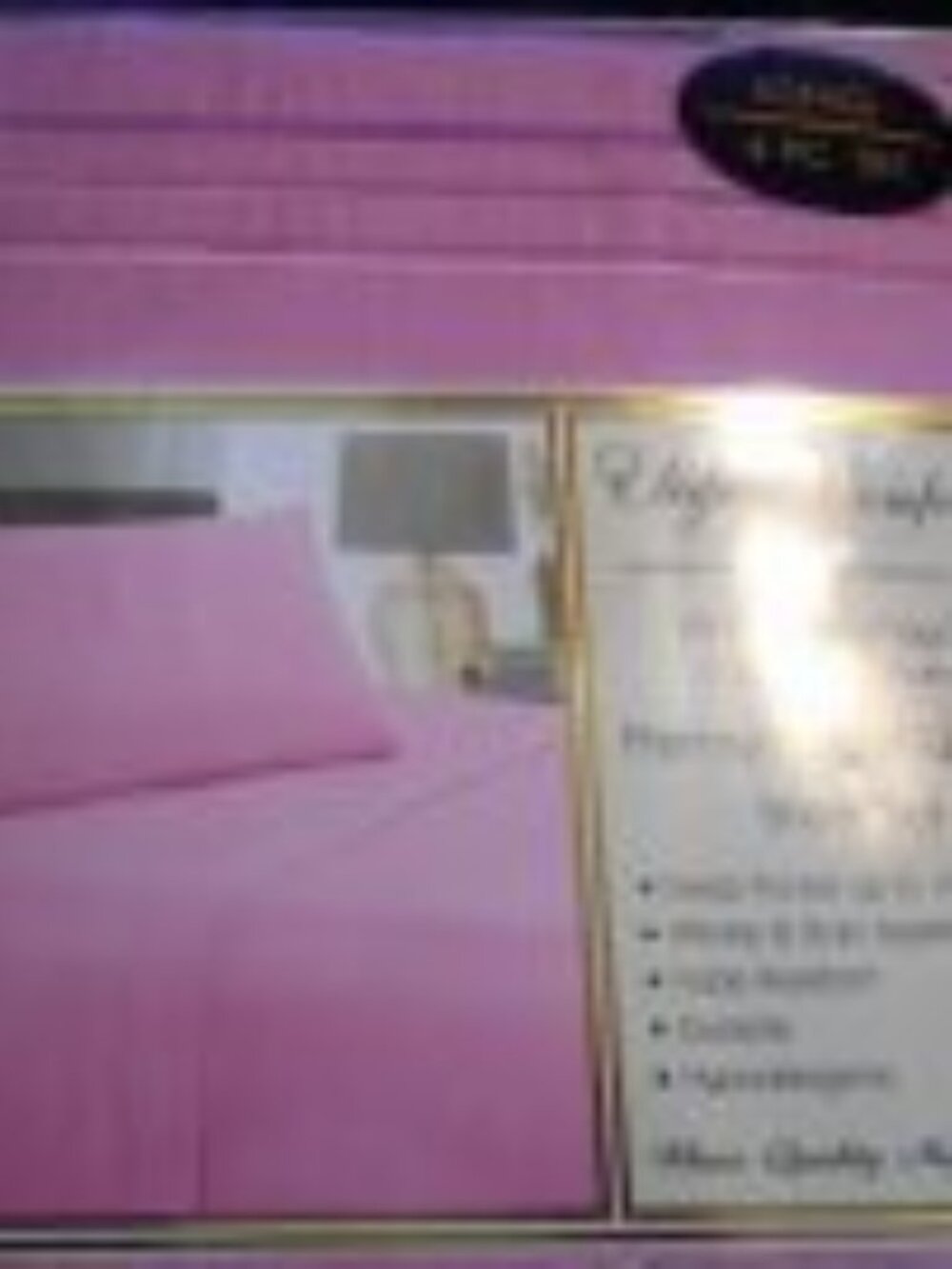 Elegant Comfort King Size 4 Piece Sheet Set 1500 Thread Count Egyptian Cotton